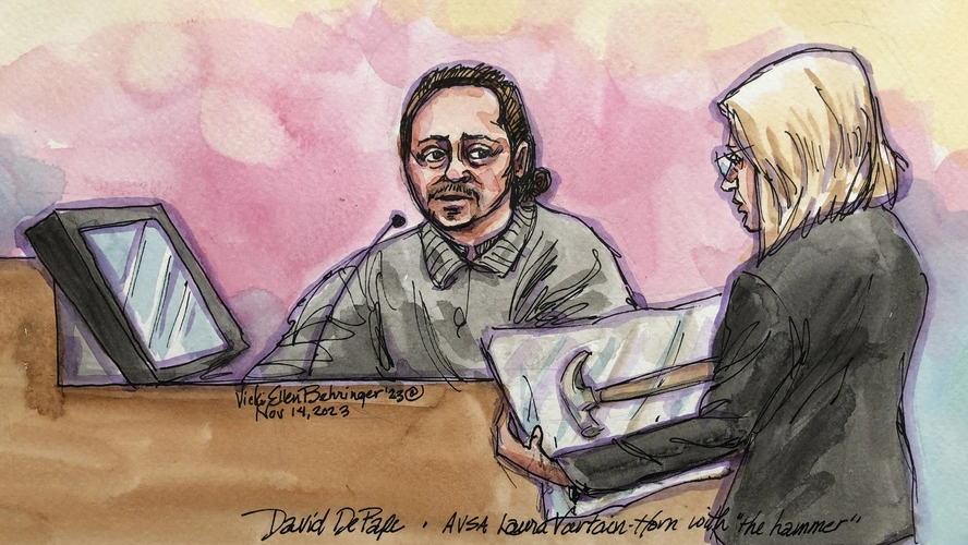 Failed legal gambit in Pelosi trial weakens attacker’s case in parallel state trial